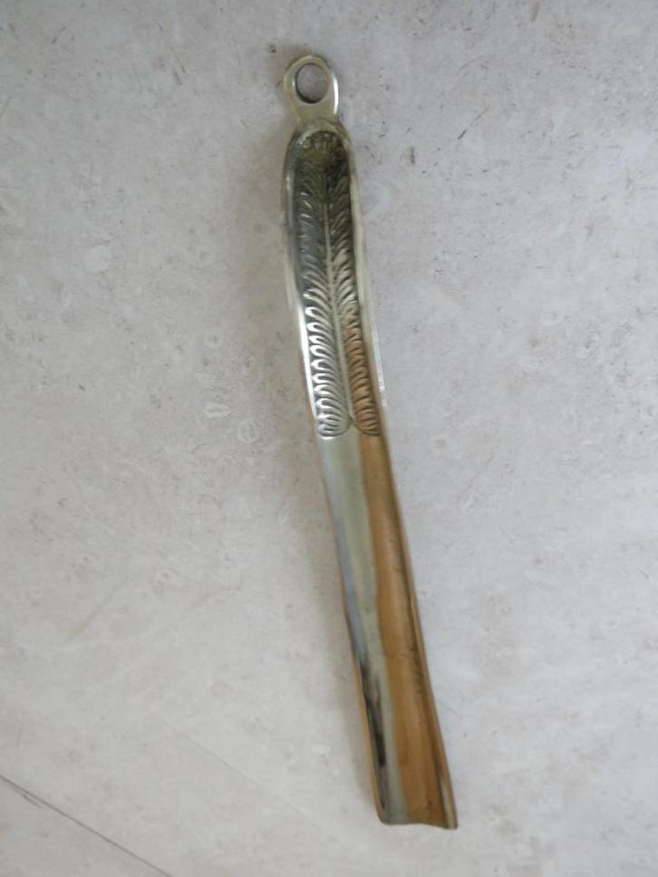 Zilveren schoenlepel, Antiek en Kunst, Antiek | Goud en Zilver, Zilver, Ophalen of Verzenden