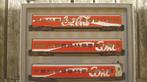 MÄRKLIN 4393: driedelige S-Bahnset met Coca Colareclame, Wisselstroom, Wagon, Ophalen of Verzenden, Zo goed als nieuw