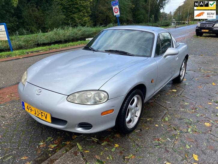 Mazda MX-5 1.6i Exclusive + HARDTOP + NAP!, Auto's, Mazda, Bedrijf, Te koop, MX-5, ABS, Airbags, Centrale vergrendeling, Elektrische buitenspiegels