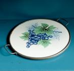 Porseleinen dienblad jaren 50- Grunstadt 12" barwagen, Ophalen of Verzenden