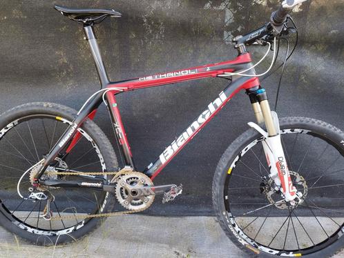 Bianchi methanol SL2 carbon mountainbike, Fietsen en Brommers, Fietsen | Mountainbikes en ATB, Zo goed als nieuw, Heren, Overige merken