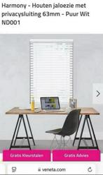 Veneta Jaloezie Harmony 63 mm 154x173 cm, Ophalen, Wit, 150 tot 200 cm, Zo goed als nieuw