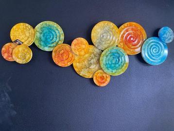  Nieuwe 3D Wand Deco van metaal 130x48,5x5 cm beschikbaar voor biedingen