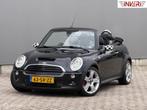Mini Cabrio 1.6 John Cooper Works Chili | Automaat | Recaro, Auto's, Mini, Gebruikt, Zwart, 4 cilinders, Cabriolet