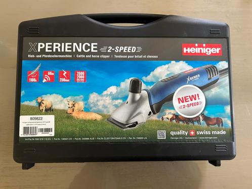 Heiniger Xperience 2-speed paardenscheermachine, Dieren en Toebehoren, Paarden en Pony's | Verzorgingsproducten, Zo goed als nieuw