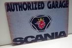 SAAB / SCANIA LOGO BORD  voor GARAGE AUTHORIZED DEALER, Ophalen of Verzenden, Nieuw, Overige typen