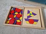 Melissa & doug klassieke vormblokjes en patroonborden, Ophalen of Verzenden, Zo goed als nieuw