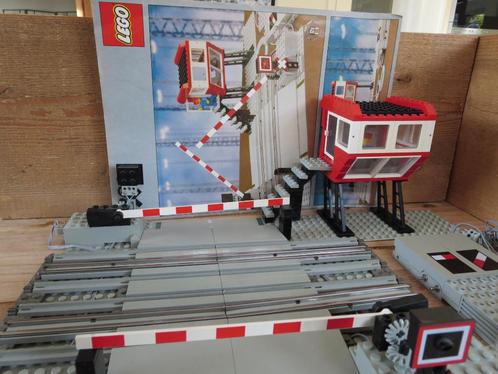 12V Rails Trein Bedienbare Dubbele Overweg (7866; 12 Volt), Kinderen en Baby's, Speelgoed | Duplo en Lego, Zo goed als nieuw, Lego