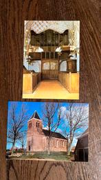 2 Ansichtkaarten Nederlandse Hervormde Kerk Krewerd, Ophalen of Verzenden