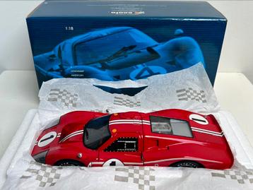 1:18 Ford GT40 MKIV Le Mans winnaar 1967 Exoto OVP zeldzaam!