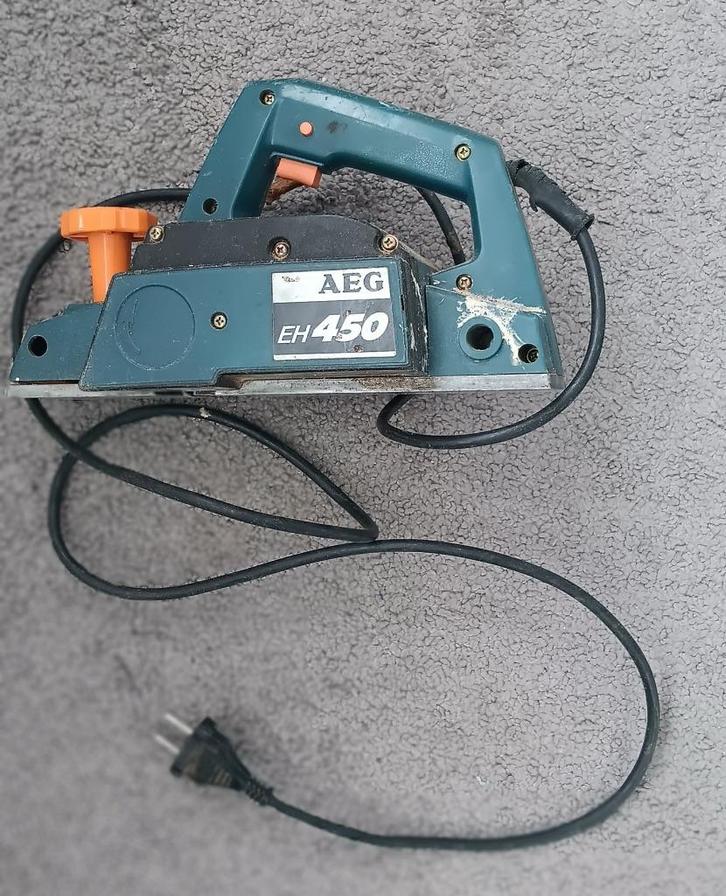 aeg schaaf, Doe-het-zelf en Verbouw, Schaafmachines, Gebruikt, Elektrisch, Ophalen of Verzenden