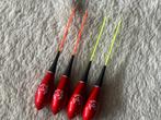 adv 113 / NIEUW set 4 dobbers VAN DEN EYNDE 2,00gr, Watersport en Boten, Hengelsport | Witvissen, Ophalen of Verzenden, Nieuw