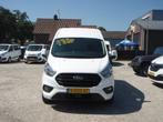 Ford Transit Custom 320 L2 H2 Luxe Sortimo kasten 220v 12483, Auto's, 4 cilinders, Wit, Bedrijf, 2 stoelen