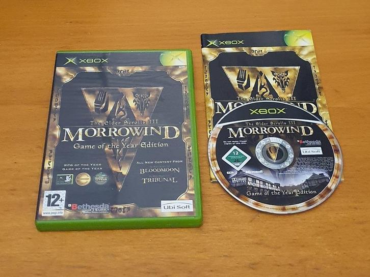 ZELDZAAM | XBOX | Morrowind [Game of the Year Edition], Spelcomputers en Games, Games | Xbox Original, Gebruikt, Ophalen of Verzenden