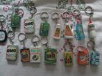 15 vintage ,sleutelhangers wasmiddelen,toiletpapier enz., Ophalen of Verzenden, Gebruikt