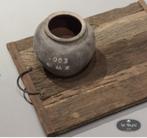 Oud houten railway dienblad mt S hout stoer sober landelijk, Verzenden, Nieuw