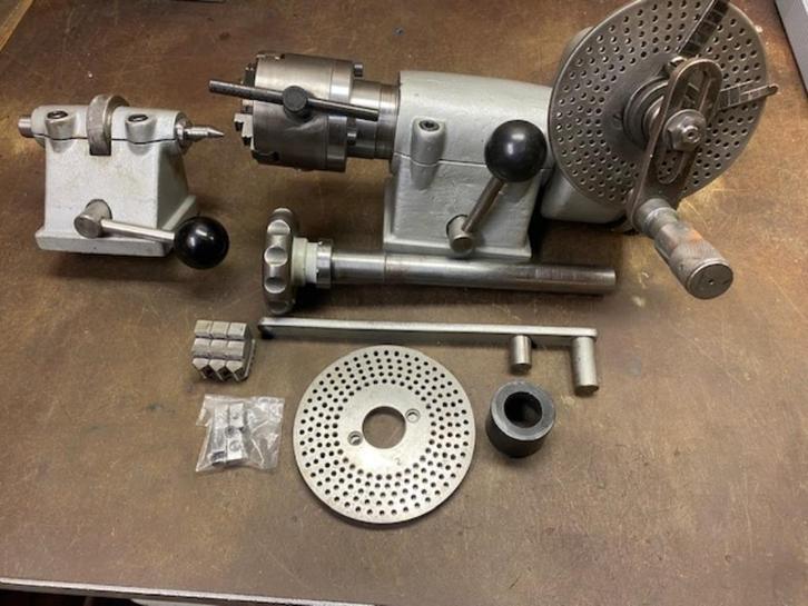 Aciera F-3 verdeelkop en verdeelplaat, Doe-het-zelf en Verbouw, Gereedschap | Freesmachines, Gebruikt, Elektrisch, Overige soorten