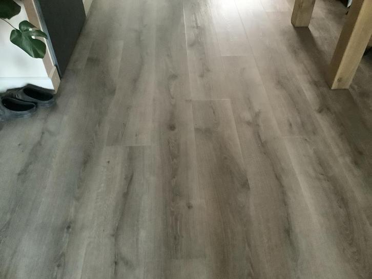 Mooie laminaat vloer,incl ondervloer, Doe-het-zelf en Verbouw, Vloerdelen en Plavuizen, Gebruikt, Laminaat, Kunststof, 150 cm of meer