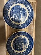 2 Petrus Regout Amazone Bordjes 1879, Ophalen, Overige stijlen, Bord(en)