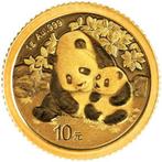 Gouden munt Panda 2024 1 gram .999 Goud, Postzegels en Munten, Edelmetalen en Baren, Goud, Ophalen of Verzenden