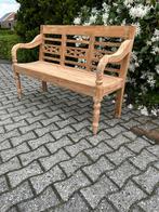 Nieuwe 3 Zits tuinbank handgemaakt van oud teakhout, Ophalen of Verzenden, Nieuw, Teakhout