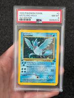 Pokémon PSA 8 1st edition Articuno #2 Fossil set, Ophalen of Verzenden, Zo goed als nieuw, Losse kaart, Foil