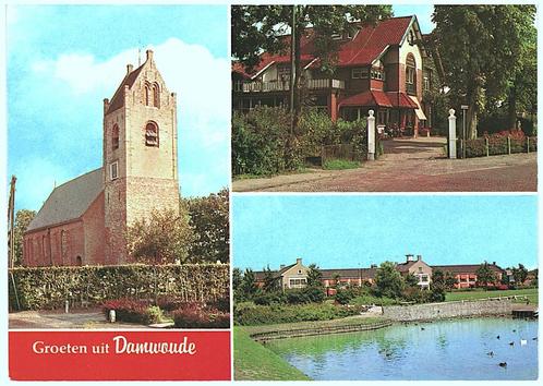 963884	Damwoude	Friesland	 Mooie Oude kaart onbeschreven, Verzamelen, Ansichtkaarten | Nederland, Ongelopen, Friesland, 1960 tot 1980