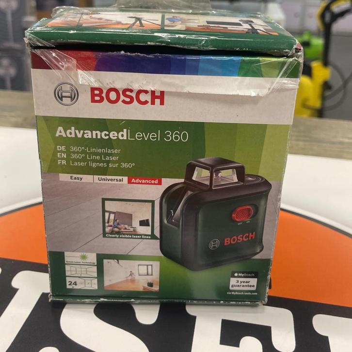 Bosch Advanced Level 360 - NIEUW, Doe-het-zelf en Verbouw, Meetapparatuur, Zo goed als nieuw