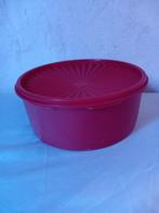 Tupperware koektrommel met sterdeksel, Ophalen of Verzenden, Zo goed als nieuw, Rood, Overige typen
