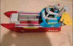 Paw Patrol schip met kapitein en voertuig, Overige generaties, Ophalen of Verzenden, Zo goed als nieuw, Overige rassen