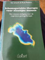 Schemagerichte therapie - Schacht & Peeters, Boeken, Ophalen of Verzenden, Zo goed als nieuw, Klinische psychologie