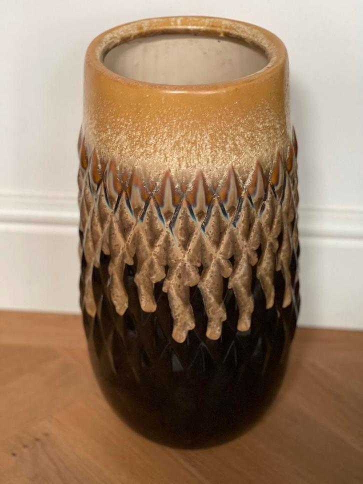 Bloempotten / vazen, Huis en Inrichting, Woonaccessoires | Vazen, Zo goed als nieuw, Overige kleuren, Minder dan 50 cm, Aardewerk of Porselein