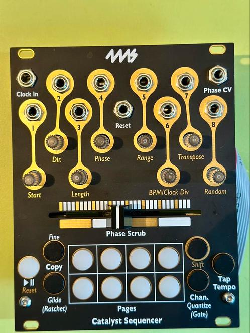 4ms Catalyst ( sequencer/ macro controller) eurorack, Muziek en Instrumenten, Overige Muziek en Instrumenten, Zo goed als nieuw