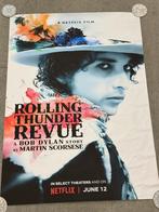 XL echte canvas Poster Netflix-film Rolling Thunder Revue, Poster, Ophalen of Verzenden, Zo goed als nieuw, H