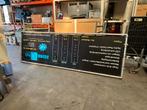 Groot Reclamebord 410x130cm met Frame, Ophalen, Gebruikt, X, X