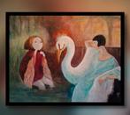 Acryl Schilderij - Eigen Werk 80x60, Antiek en Kunst, Kunst | Schilderijen | Klassiek, Ophalen of Verzenden