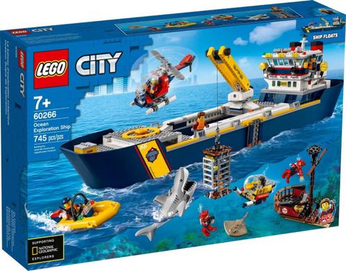 LEGO 60266 Oceaan Drijvend Onderzoeksship (Oceans) (sealed), Kinderen en Baby's, Speelgoed | Duplo en Lego, Nieuw, Lego, Complete set