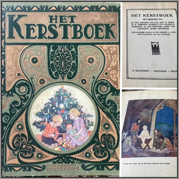 Antiek kerstboek uit 1923, Diversen, Kerst, Gebruikt, Ophalen of Verzenden