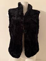Fake Fur Gerry Weber bodywarmer mt 38, Maat 38/40 (M), Verzenden, Zwart, Nieuw