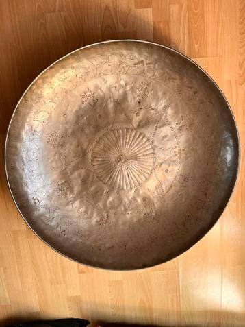 Grote Oosterse Schaal - Ø 86cm beschikbaar voor biedingen