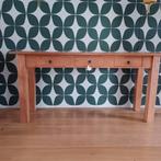 sidetable, teakhout met 3 laden, Ophalen, Gebruikt, 100 tot 150 cm, Teakhout