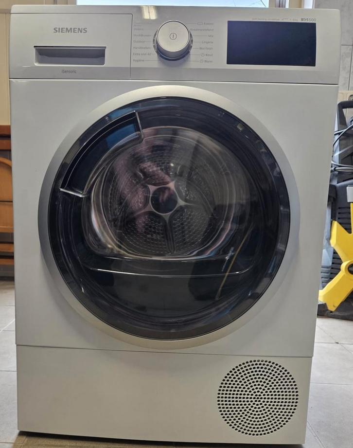 SIEMENS
WT7U4600NL A+++, Witgoed en Apparatuur, Wasdrogers, Zo goed als nieuw, Condens, 6 tot 8 kg, 85 tot 90 cm, Ophalen