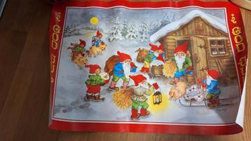 Kerstposter Zweeds- God Jul beschikbaar voor biedingen