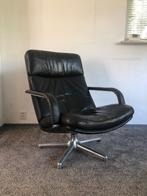 Artifort f141 fauteuil, Huis en Inrichting, Gebruikt, Metaal, 75 tot 100 cm, 50 tot 75 cm