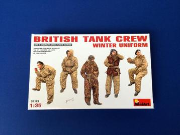 miniart 35121 British tank crew (winter uniform) 1/35 beschikbaar voor biedingen
