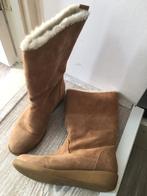 H&M Beige boots gevoerd fluffy laars maat 38 EUR, Hoge laarzen, H&M, Beige, Ophalen of Verzenden