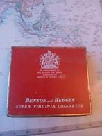 Vintage Benson & Hedges Sigarettenblik, Ophalen of Verzenden, Gebruikt