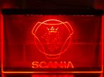 Led Lichtbord SCANIA 3d neon look, Ophalen of Verzenden, Zo goed als nieuw, Lichtbak of (neon) lamp