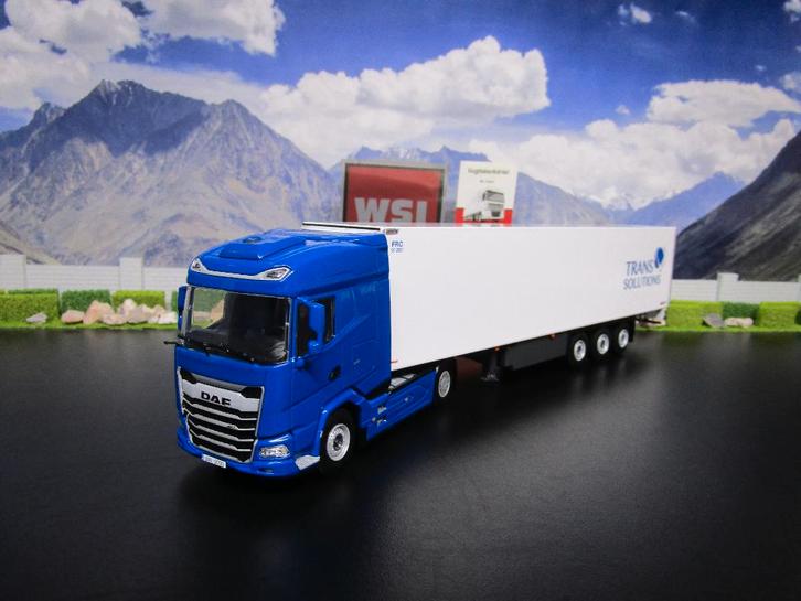 Wsi 01-4257 Trans Solutions , Daf XG, Hobby en Vrije tijd, Modelauto's | 1:50, Nieuw, Bus of Vrachtwagen, Wsi, Ophalen