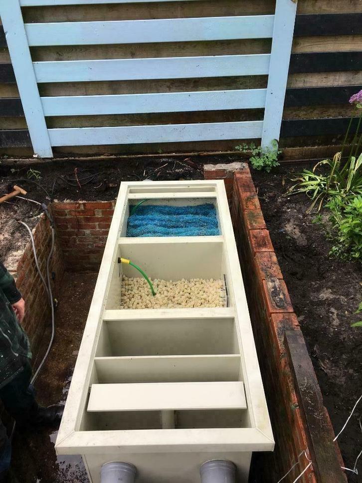 vijver combiesieve veel bioloog en compact, zeeffilter combi, Tuin en Terras, Vijver-toebehoren, Gebruikt, Vijverfilter, Ophalen